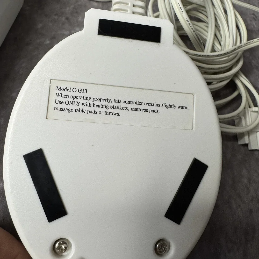 Safe & Warm Technology Electric Heated Blanket Controller 120-18VG13 C-G13
